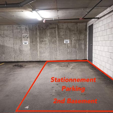 Ferienwohnung Penthouse With Free Indoor Parking Downtown Québec Exterior foto