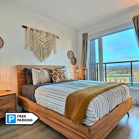 Ferienwohnung Penthouse With Free Indoor Parking Downtown Québec Exterior foto