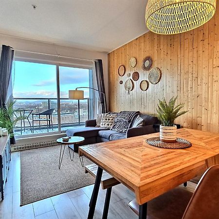 Ferienwohnung Penthouse With Free Indoor Parking Downtown Québec Exterior foto