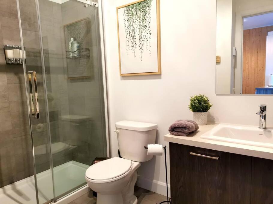 Ferienwohnung Penthouse With Free Indoor Parking Downtown Québec Exterior foto