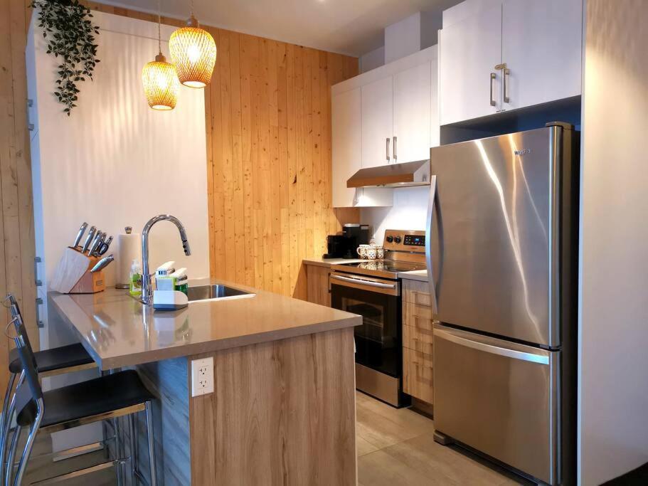 Ferienwohnung Penthouse With Free Indoor Parking Downtown Québec Exterior foto