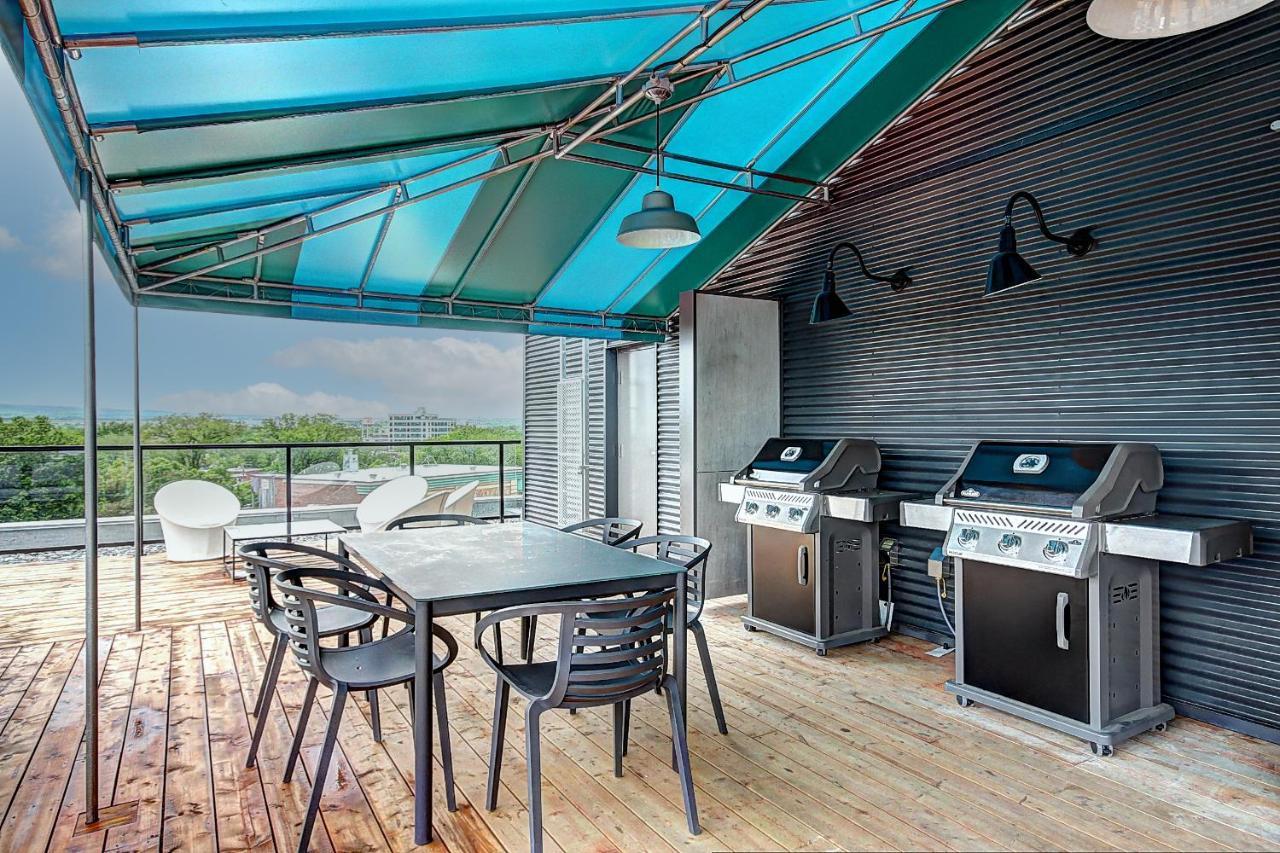 Ferienwohnung Penthouse With Free Indoor Parking Downtown Québec Exterior foto