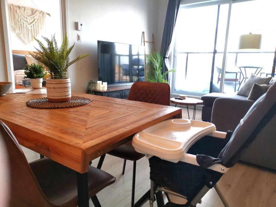 Ferienwohnung Penthouse With Free Indoor Parking Downtown Québec Exterior foto