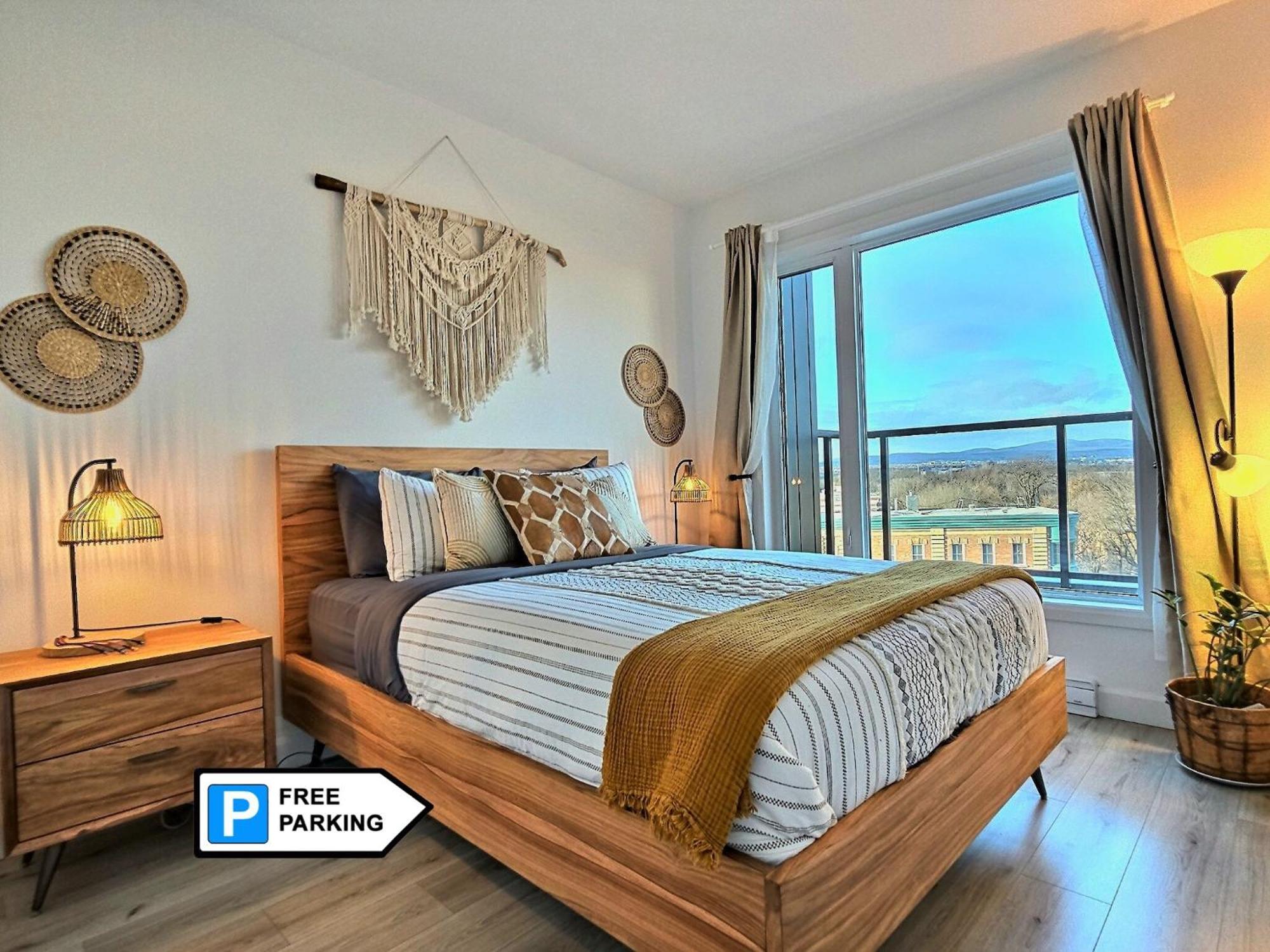 Ferienwohnung Penthouse With Free Indoor Parking Downtown Québec Exterior foto